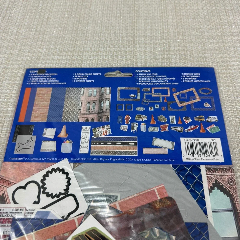 Memory Kits Urban‎ Scene 6-Page Scrapbook Kit 59 Pieces Scrapbooking